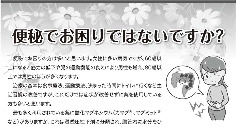 PL病院ニュース2025年11月号（便秘でお困りではないですか）